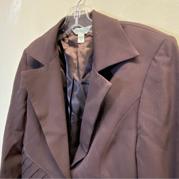 Austin Reed Brown Wool Lined Blazer - Picture 4 of 12